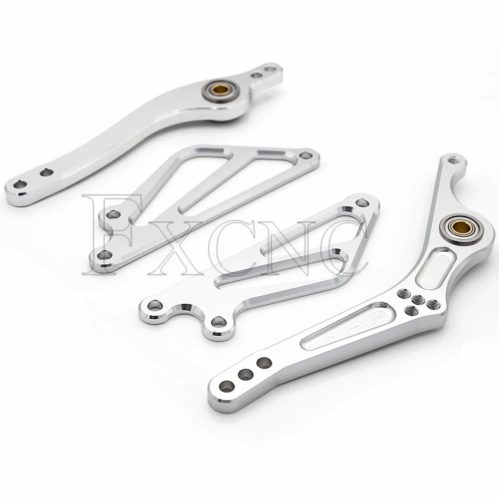 CNC мотоцикл Rearset ножной Peg тормозной рычаг переключения передач+ крыло для Yamaha YZF R1 1998-2006 1999 2000 2001 2002 2003 2004