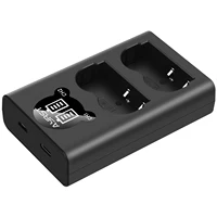 BP-511 BP-511A USB Dual Camera Charger For Canon EOS 300D 10D 20D 30D 40D 50D D30 D60 5D G6 battery - Image 2