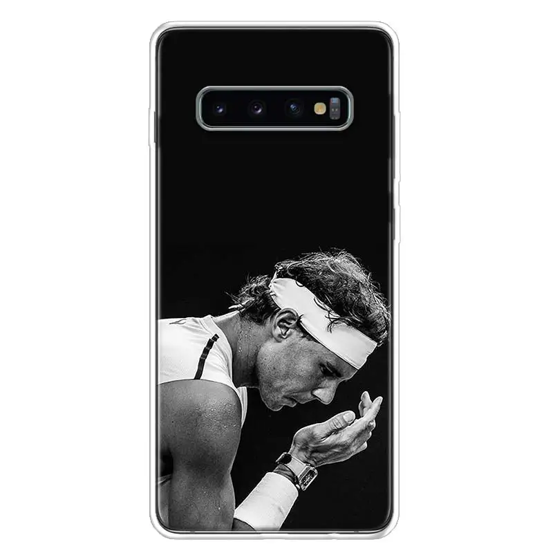 Рафаэль Надаль чехол для телефона для samsung Galaxy S10+ Note 10 9 8 S9 S8 J4 J6 J8 плюс S7 S6 корпус под плетенную сумку