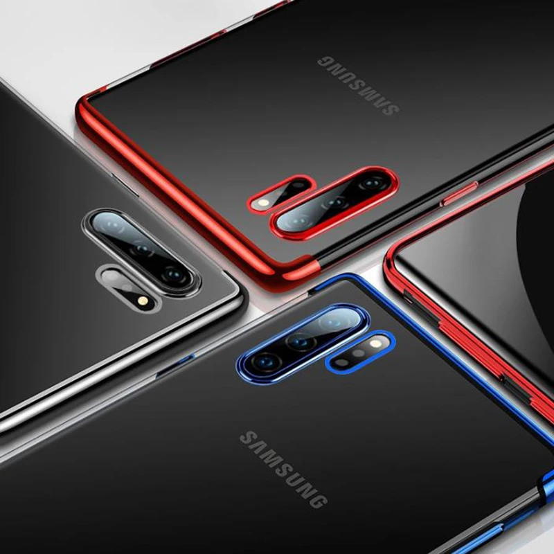 Мягкий чехол Lamorniea из ТПУ для samsung Galaxy Note 10 Plus, мягкий прозрачный чехол для samsung Note 10 Plus Note10 Pro, чехол для телефона
