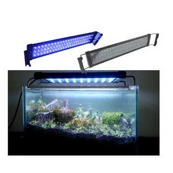 

Super Slim LEDs Aquarium Lighting Aquatic Plant Light AC100-240V Extensible Waterproof Clip on Lamp For Fish Tank EU plug