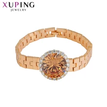 Ювелирные украшения xuping модный роскошный браслет специального дизайна высокого качества в художественном стиле с золотым покрытием очаровательный стиль S214-73549
