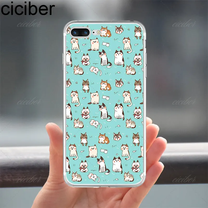 Чехол для телефона ciciber с милыми животными фламинго кошка панда чехол iphone 11 Pro Max X