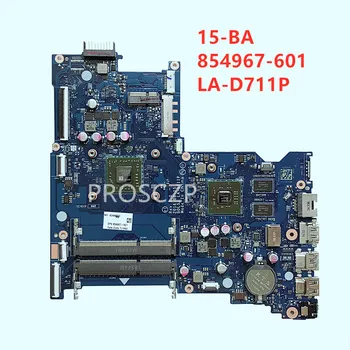 

For HP 15-BA 15Z-BA Laptop motherboard 854967-601 854967-501 854967-001 BDL51 LA-D711PA6-7310 R5M1-30 2G 100% working