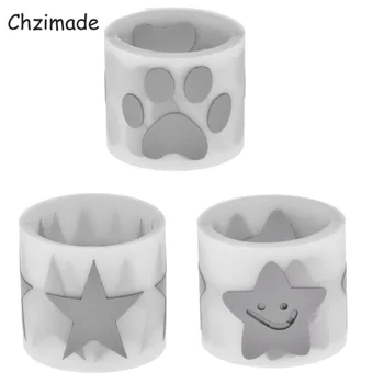 

Chzimade 3Pcs Star Reflective Sticker For Clothing Hot Stamping Heat Transfered Vinyl Film For Garment Iron On Diy Sewing Craft