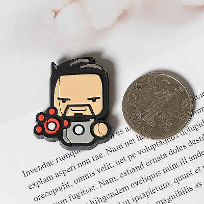 8 шт. Марвел Мститель мультяшная фигурка сувенирные магниты для холодильника значок наклейки магнит на холодильник Рождественский подарок домашний декор детский подарок - Цвет: J