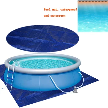 

Above Ground Pool Ground Cloth Pool Inflatable Pool Thicken Foldable Cover Accessory Swimming Pool Carpet Cover Dust Rainproof