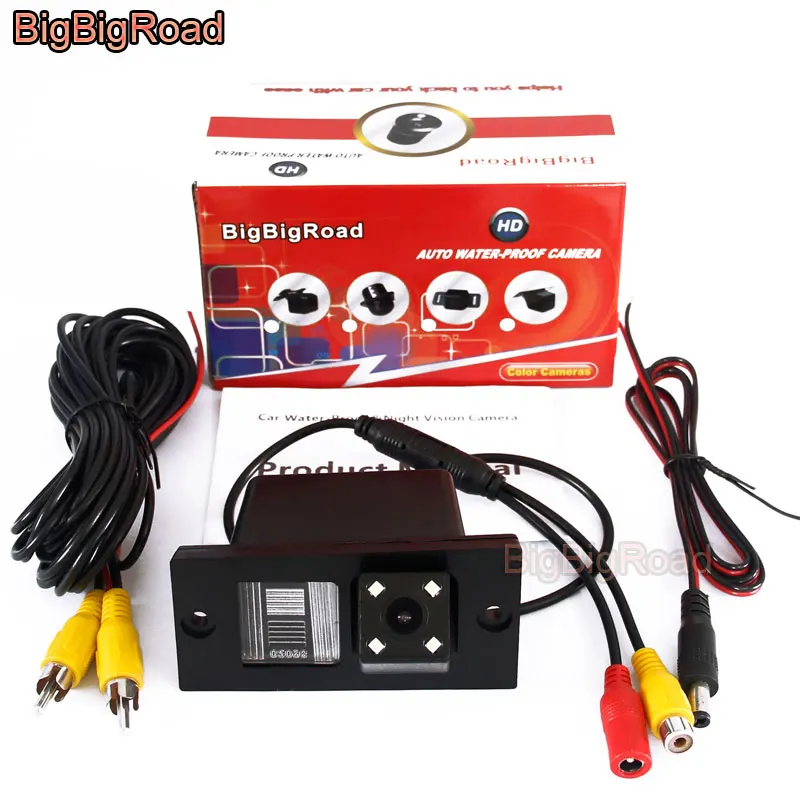 Ordinary Camera BigBigRoad для hyundai Cargo H1 H-1 H300 H100 grand starex Royale iMax iload i800 Автомобильная динамическая траектория треков камера заднего вида - Название цвета: Ordinary Camera