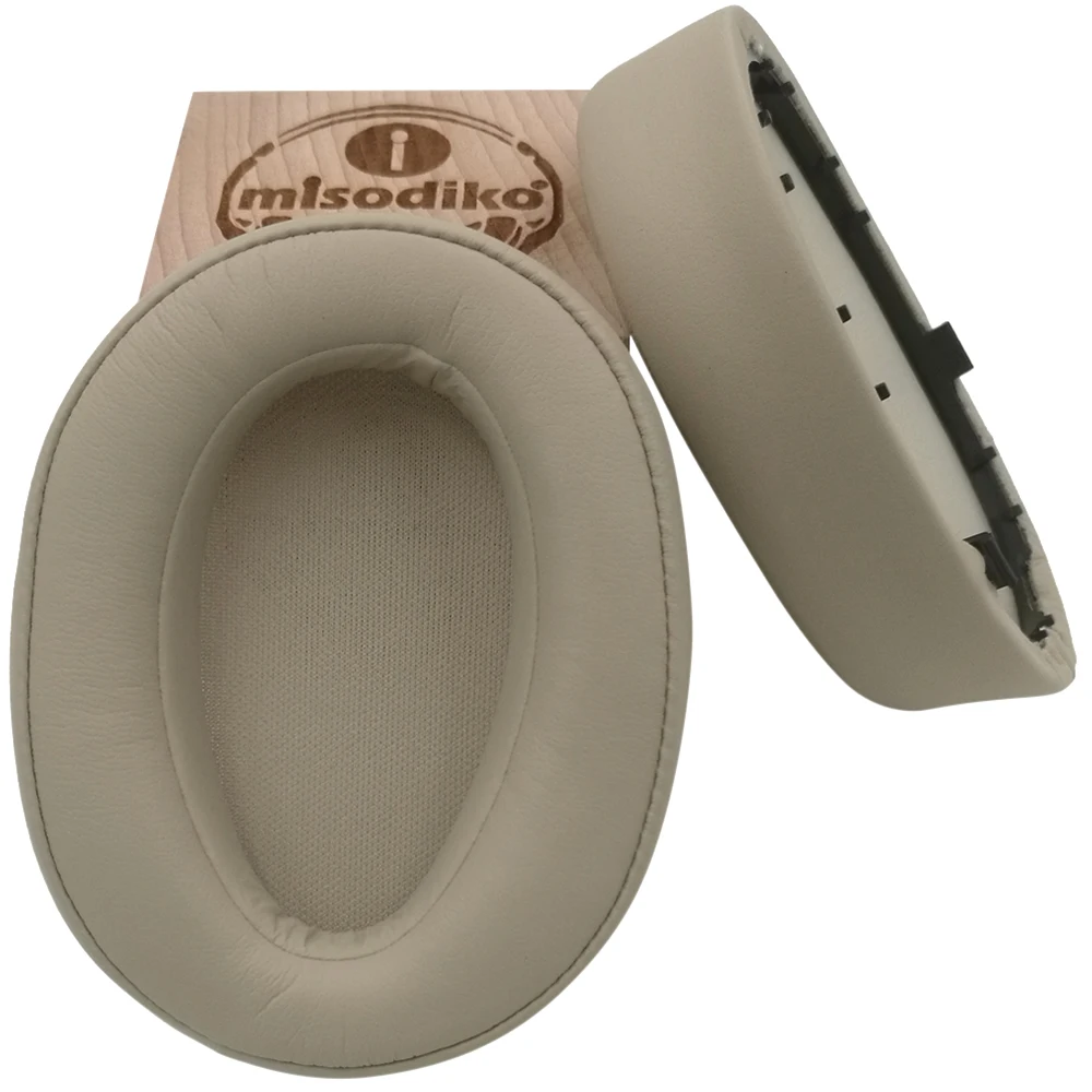 misodiko Replacement Cushions Ear Pads- for Sony MDR-100A MDR-100AAP/ h.ear on 2 MDR-H600A, Headphones Repair Parts Earpads Cup - Цвет: Champagne Gold