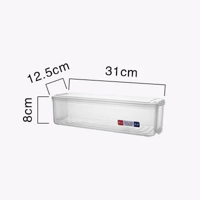 Monolayer Kitchen Multilayer Receiving Box Refrigerator Egg Preservation Box Food and Groceries Fruit Storage Box - Цвет: Monolayer