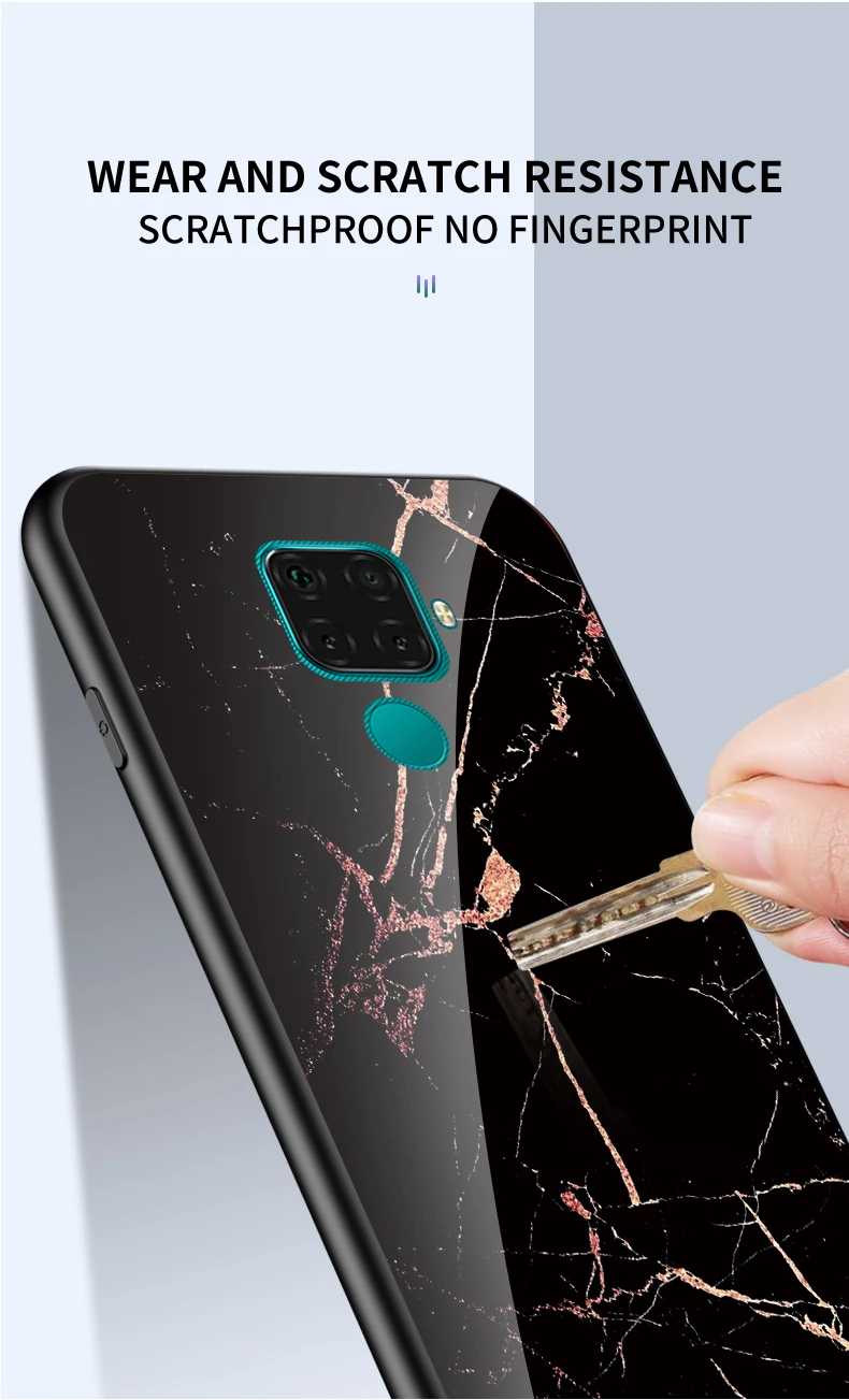 Для huawei mate 30 Lite чехол из мраморного глянцевого закаленного стекла Мягкий Силиконовый противоударный жесткий чехол для телефона для huawei Nova 5i Pro Чехол