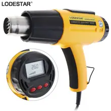Loestar L502310 ручной 220-240 в 2000 Вт Цифровой фена Регулируемая температура Тепловая пушка с ЖК-цифровым дисплеем