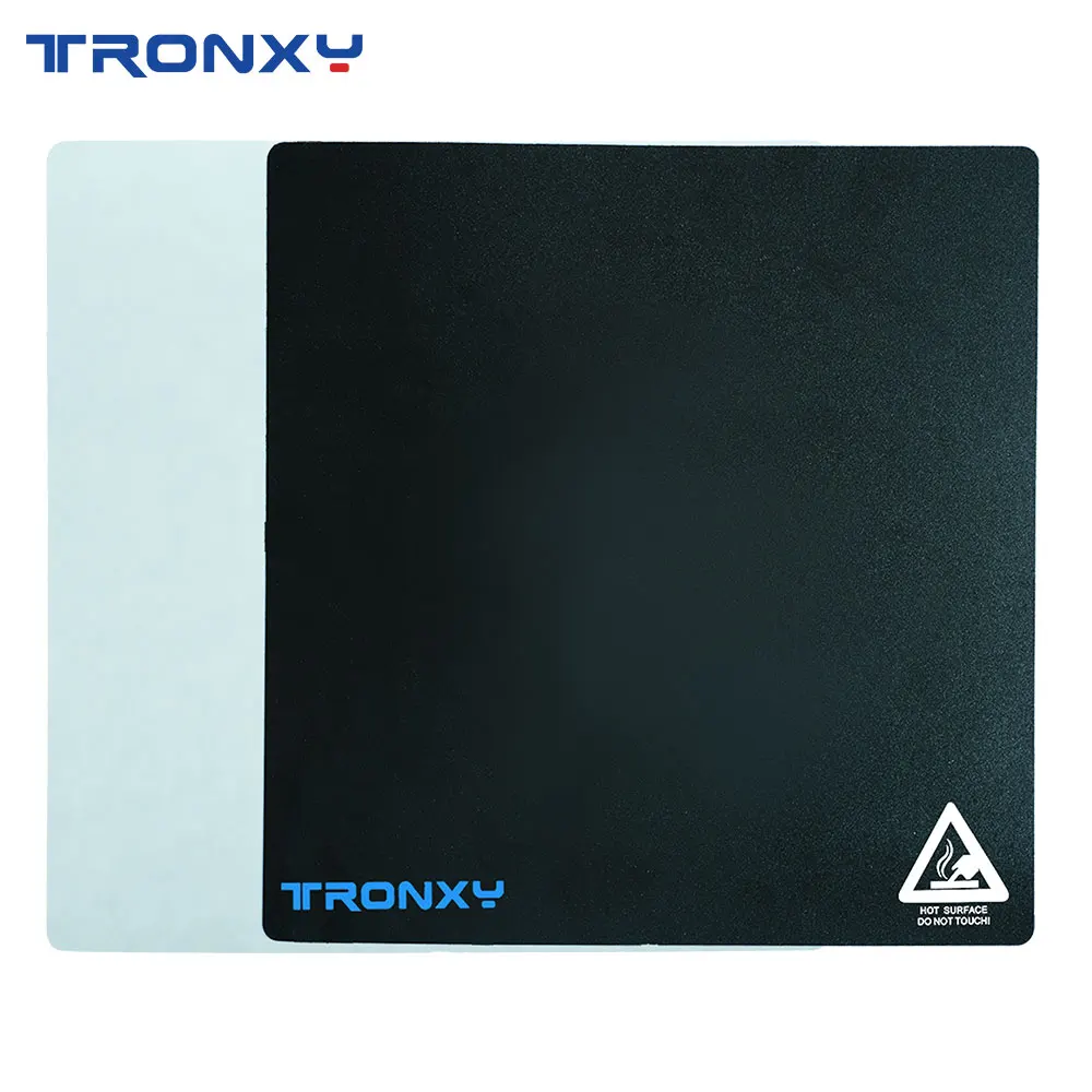 Tronxy черная Маскировочная лента для 3D-принтера с термонаклейкой, горячая лента 220*220 мм 255*255 мм 330*330 мм 400*400 мм наклейка для печатной кровати