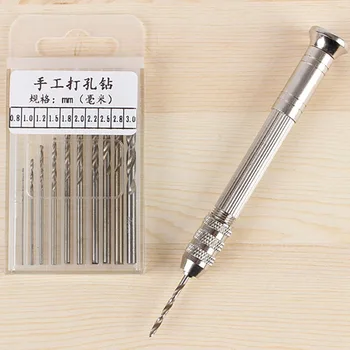 

Good Quality Metal Hand Drill Equipments Resin Mold Tools for Jewelry Tool with 0.8Mm-3.0Mm Drill Screw