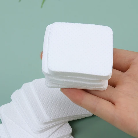 Lint-Free Paper Cotton Wipes Eyelash Glue Remover Wipe Clean Cotton Sheet Nails Art Cleanin Cleaner Pads