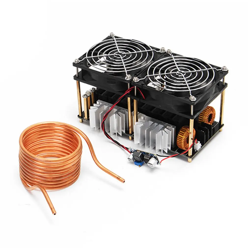  1800W/2500W ZVS Induction Heater Induction Heating Machine PCB Board Module Flyback Driver Heater C