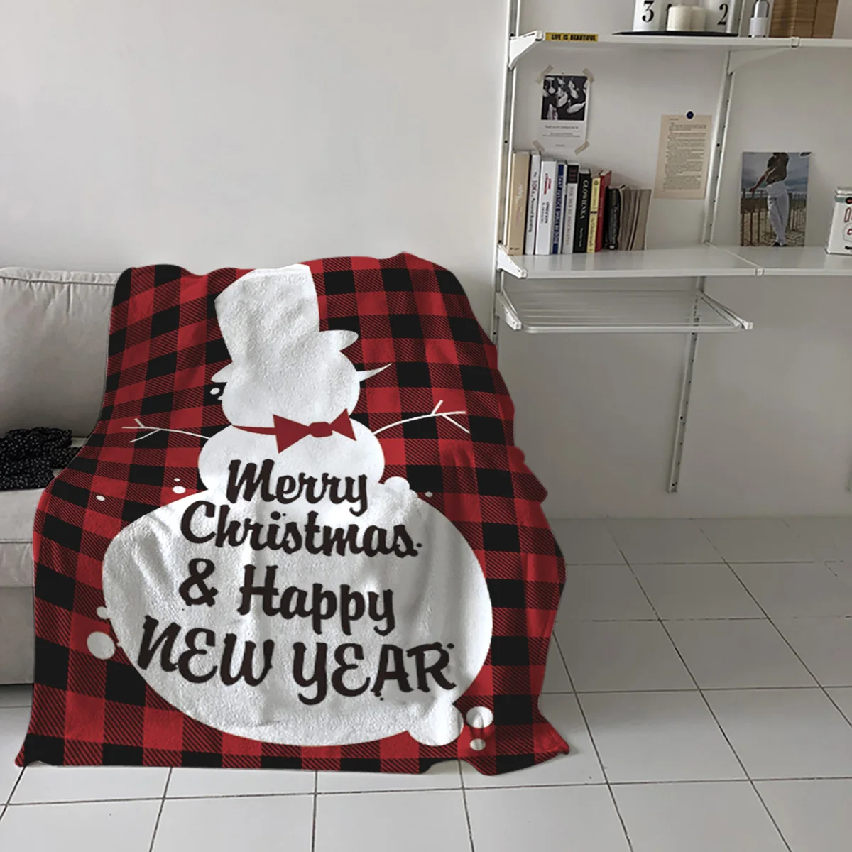 Merry Christmas Снеговик черный красный одеяло s покрывало Фланелевое покрывало для путешествий персонализированное комфортное одеяло для кемпинга пикника в общежитии
