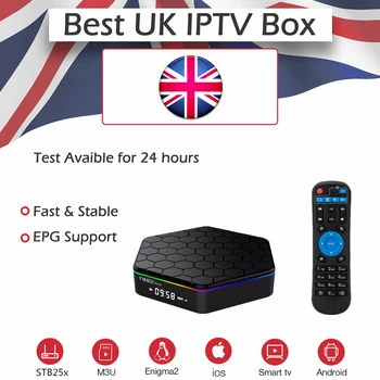 

T95Z Plus Set Top Box Amlogic S912 Android 7.1 2.4G & 5G WiFi 4K H.265 2G/16G UK IPTV Albania Germany Adult Europe IPTV code