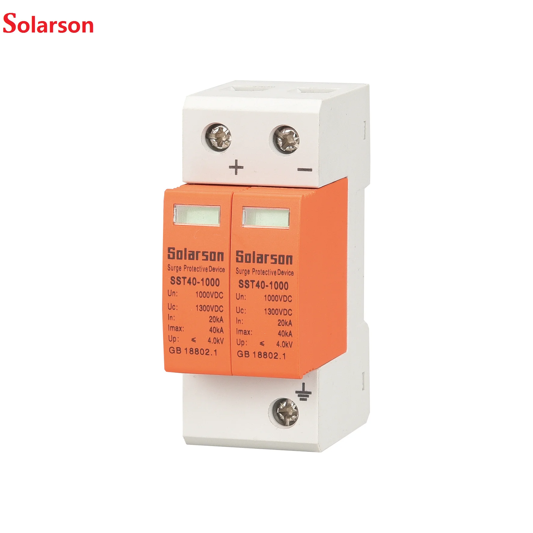 Solarson Brand Good Quality Surge Protective Device Spd Dc 500v 2p Dc1000v ka 40ka Arrester House Din Rail 2 Poles Protector Circuit Breakers Aliexpress