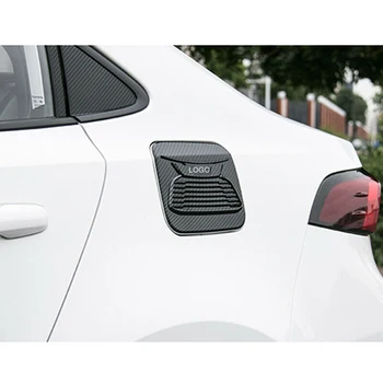

1* DIY Items Carbon Fiber Style Fuel Tank Cap Cover Decor Trim For Toyota Corolla 2019 2020 Brand New And High Quality