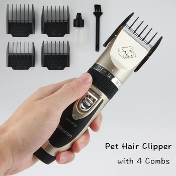 

Men Electric Hair Trimmer Clipper Grooming Tool USB Rechargeable Shaver Remover Cutter Haircut Machine Also Suitable for Dog Pet