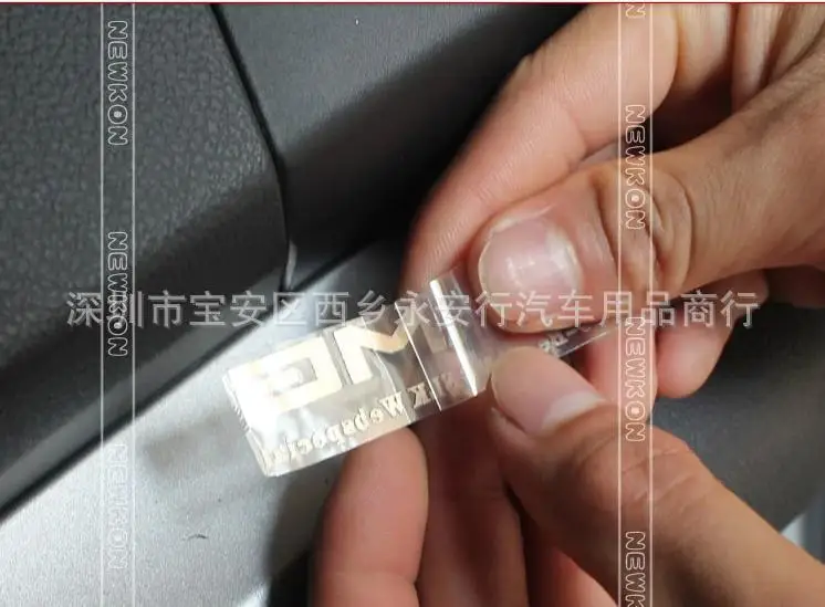 AMG Metal Thin Paste C of E of Bumper Stickers Automobile Sticker Nickel Alloy Adhesive Paper Car Supplies