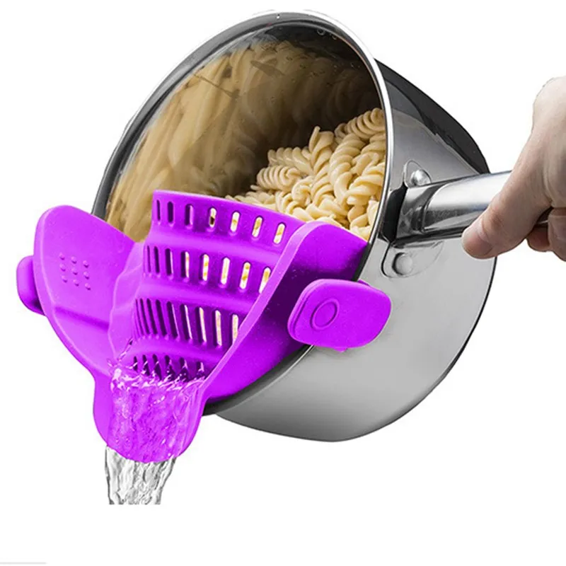 Силиконовая чаша для слива с широким горшком воронки ситечко бытовой фильтр