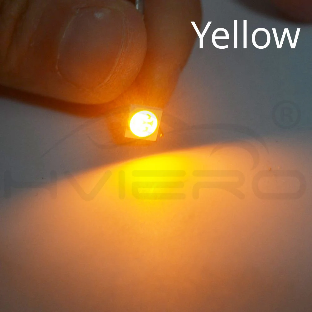 Hviero 1210 3528 White Red Blue Purple SMT SMD Lamp Bead Highlight Light-Emitting 2.0~3.6V 390-625nm Ultra Bright Diodes PLCC-2 LED