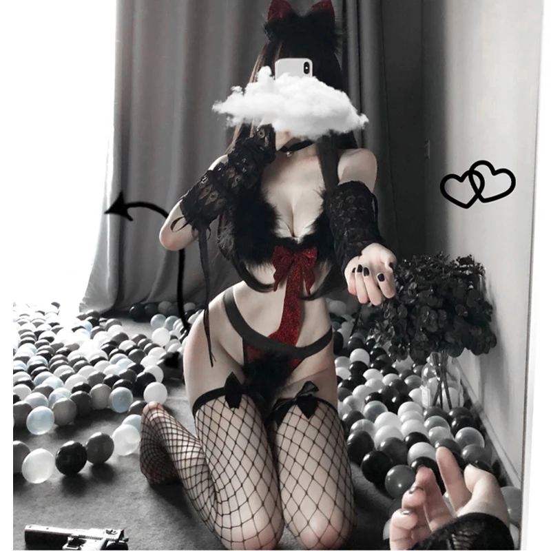 Сексуальный женский костюм кошки эротические костюмы на Хэллоуин для взрослых