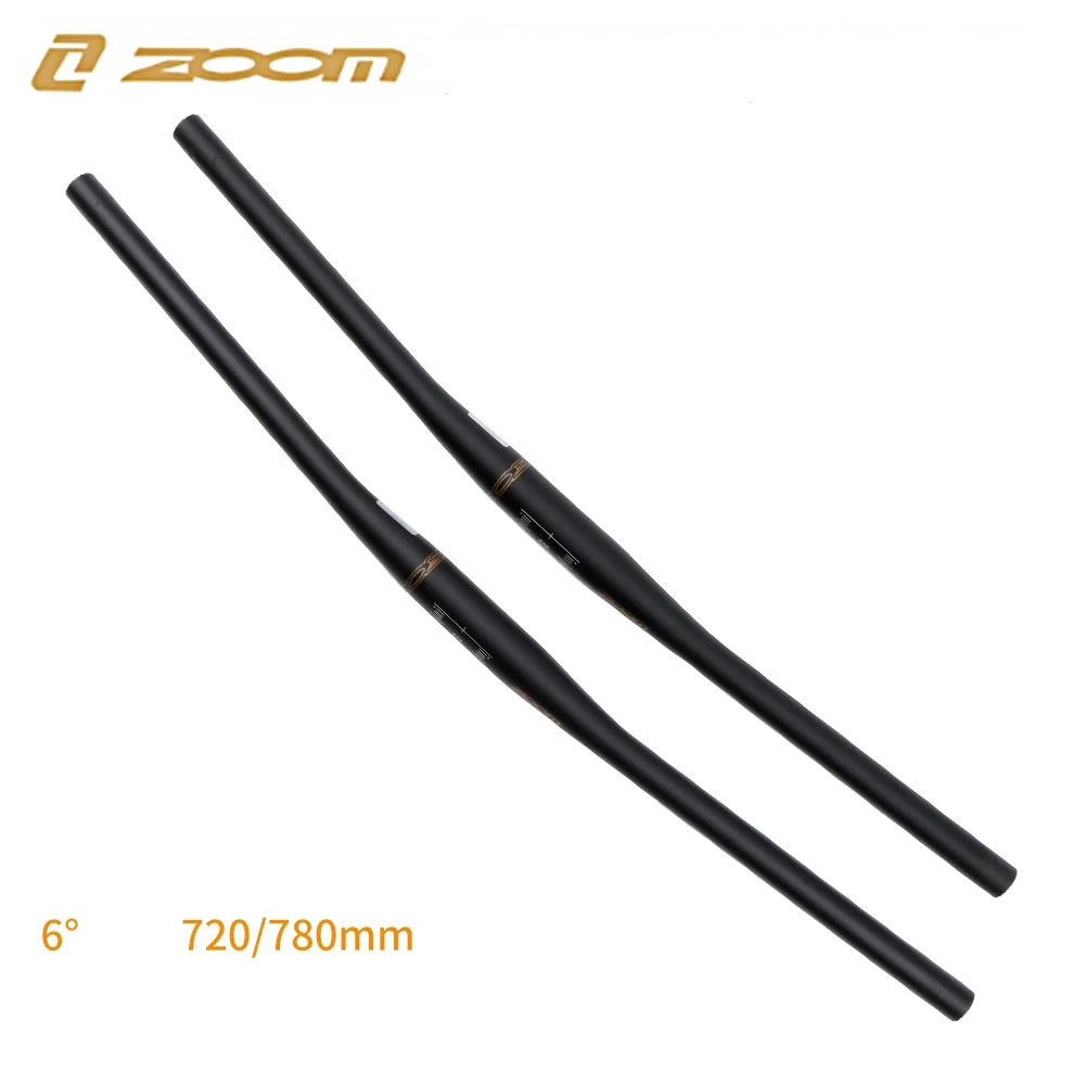ZOOM Aluminium Alloy Mountain Bike Handlebar 31.8*720/780mm MTB Swallow