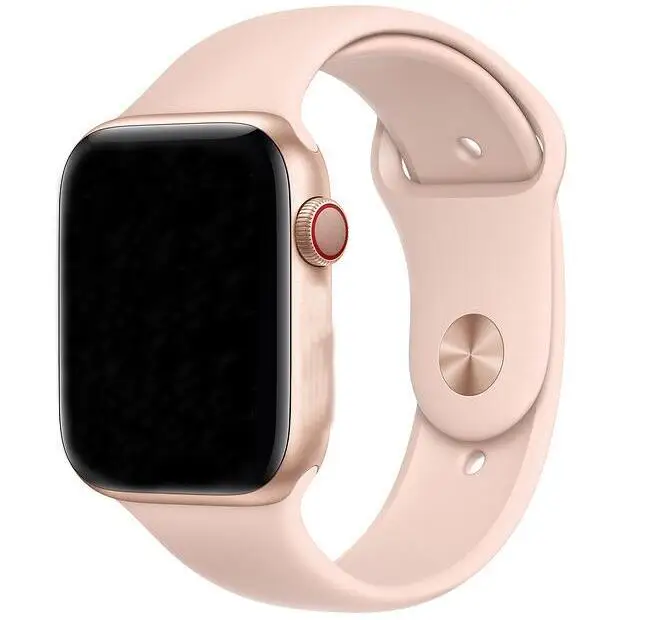 rose gold IWO 8 Series 4 умные часы 44 мм чехол Bluetooth умные часы для IOS телефона и Android телефон поддержка для - Цвет: rose gold