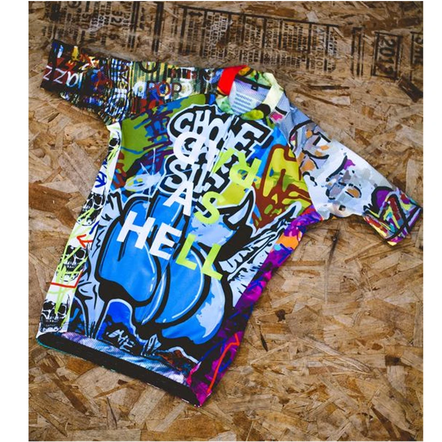 Love the pain,, командная велосипедная футболка, мужской комплект, короткий рукав, Майо, ciclismo, одежда для велосипеда, летняя, для улицы, mtb, одежда для бега - Цвет: Небесно-голубой