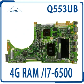 شراءQ553UB محمول اللوحة الأم ل For Asus Q553UB Q553UB Q553UQ Q553U Q553 اختبار اللوحة الأصلية 4G RAM/I7-6500 CPU GT940M