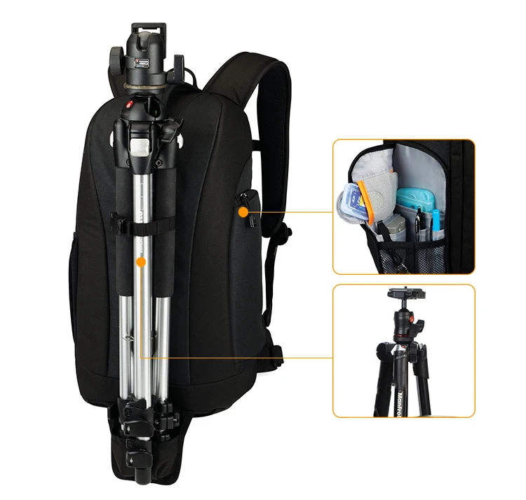 Продвижение и Lowepro Flipside 300 AW наружная двойная Наплечная профессиональная сумка для камеры с дождеевиком
