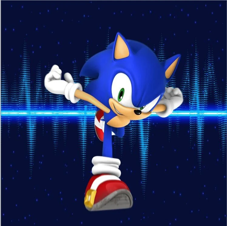 8x8ftブルーソニック ザ ヘッジホッグブームbashパーティーカスタム背景写真の背景ビニール240センチメートル 240センチメートル 背景 Aliexpress