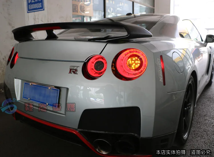 Car Styling for Nissan GT-R LED Tail Light 2009-2017 GTR Tail Lamp LED ...