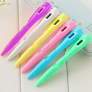 

Office Digital Watch Ballpoint Pen Electronic Clock Pen Student Civil Servants Private Test Ball Point Pen Office School 2020