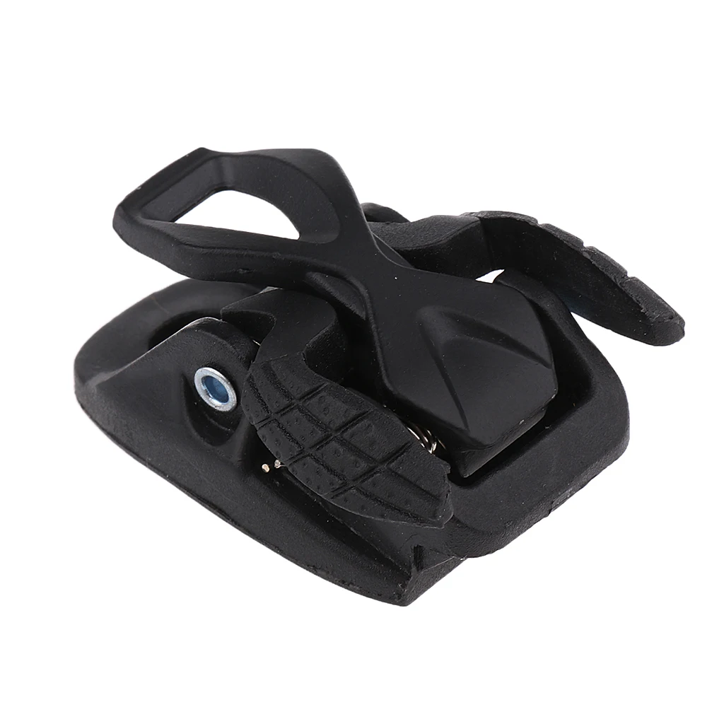 Inline Roller Skate Spider Clasp Buckle with Screws for Fasten Strap Black