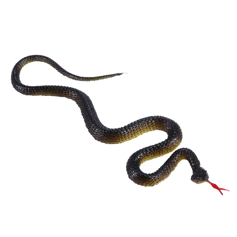 Cobra y Serpiente de Hierba Toyvian Serpiente Realista Halooween Serpiente de Goma Figura Broma de Juguete 8PCS 
