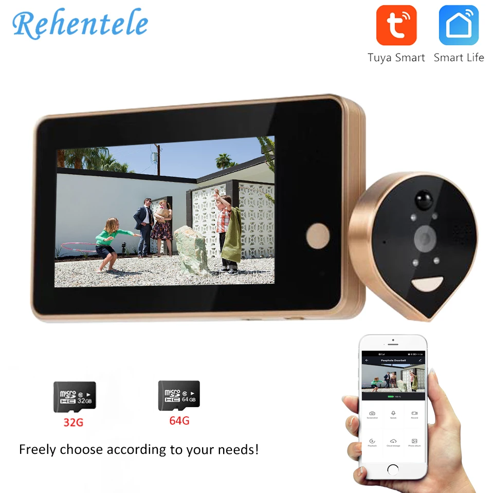 peephole motion camera