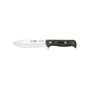 

Cudeman knife 119-M MoVa stainless steel blade 13 cm black MiCard grip 12 cm