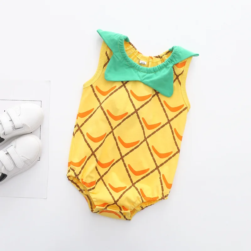 

Newborn Baby Superman Jumpsuit Spiderman Rompers Summer