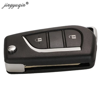Keyforkess 2/3 Pulsanti di Controllo 315Mhz Chiave con il Circuito Integrato Per Toyota Corolla RAV4 Camry CROWN Reiz Toy43 TOY48 Modificato di Vibrazione chiave a distanza - Jingyuqin 2 3 Pulsanti di Controllo 315Mhz Chiave con il Circuito Integrato Per Toyota Corolla