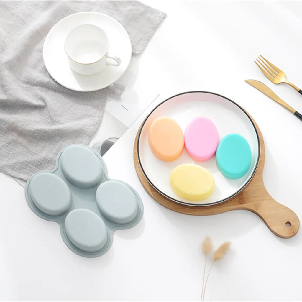 4 сетки многофункциональные силиконовые формы для мыла DIY ручной работы ремесло 3D кухня делая формы квадратные формы средство, мыло делая форму