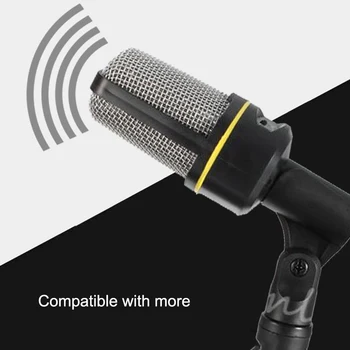 

Professional Audio Condenser Microphone Mic Studio Sound Recording with Tripod Stand VH99