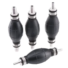 Топливный насос 6 мм 8 мм 10 мм 12 мм Резиновый алюминиевый ручной топливный насос линия ручной праймер лампы все виды топлива для автомобиля лодки морской подвесной