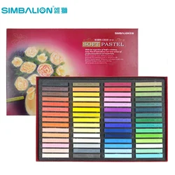 Simbalion – Crayons de couleur Pastel doux, ensemble de 24/36/48/60 couleurs 