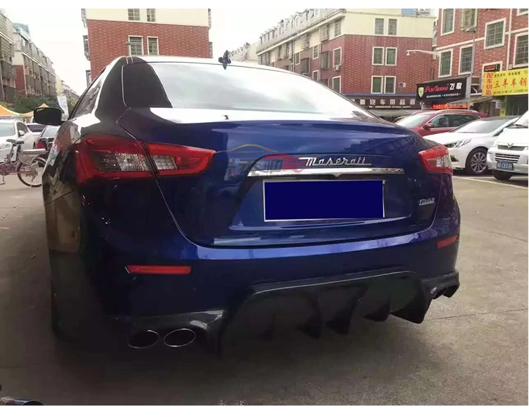 Подходит для Maserati PPM500 Ghibli углеродного волокна спойлер крыло хвост