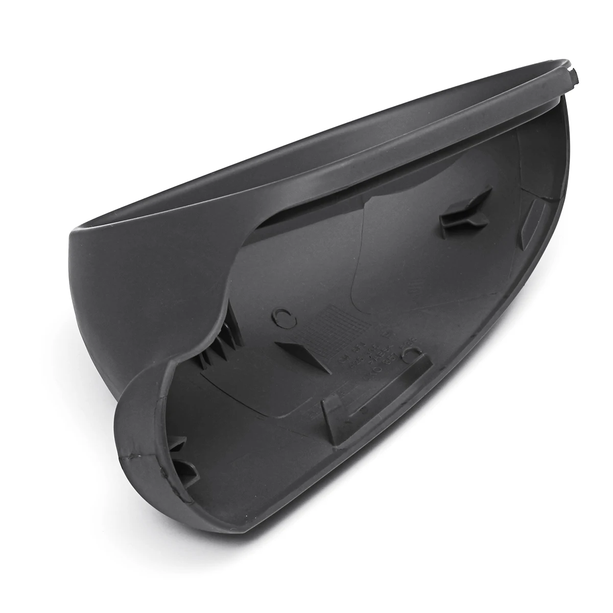 1Pcs Left / Right Unpainted Grey ABS Replacement Side Mirror Casing Cover Cap For VW Golf MK5 Wing Case Rearview Mirror Cover