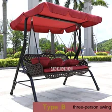  A66 Outdoor Cradle Hammock Indoor Lazy Imported PE Rattan Hanging Chair Bearing Weight 250kg High Strength Steel Bracket Swing​ 